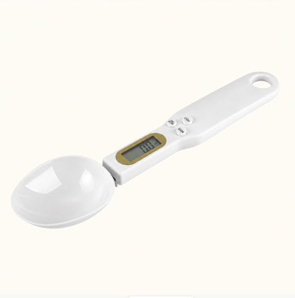 Spoon With Built-in Measuring Scale